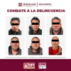 SSPH asegura a banda dedicada al robo de casa-habitaci&oacute;n en fraccionamientos exclusivos&nbsp;