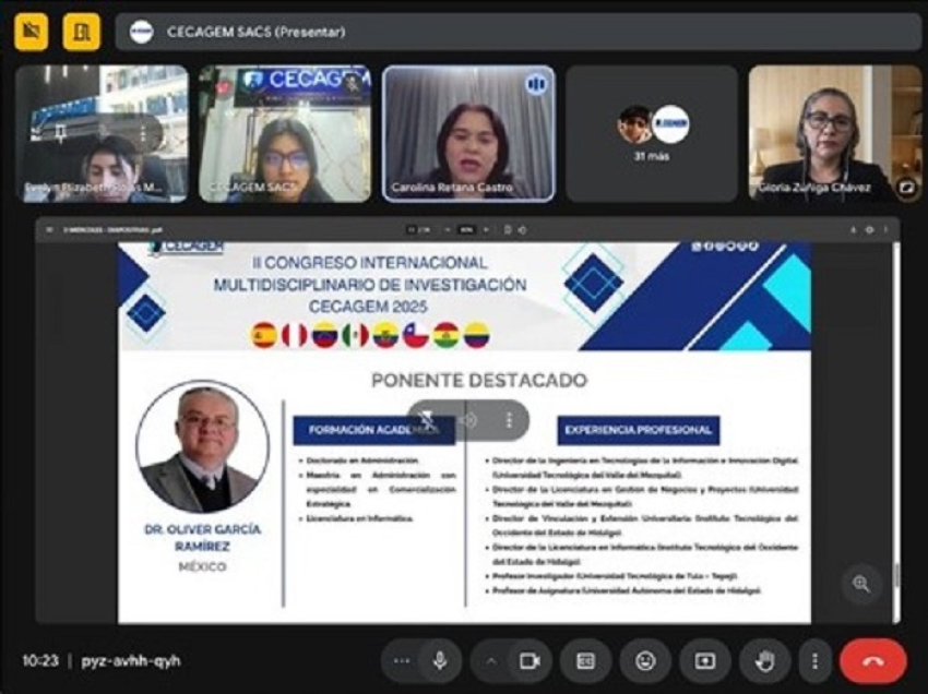    UTVM destaca en el II Congreso Internacional CECAGEM 2025