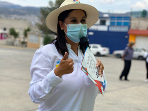 MIRIAM GARCÍA INDICA QUE AUMENTO AL PRESUPUESTO EN MINERAL DE LA REFORMA Y EPAZOYUCAN ES URGENTE