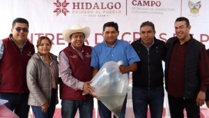 Entreg&oacute; Saderh importantes apoyos en Alfajayucan, Jacala y Pisaflores