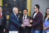 Entrega Jorge Reyes cuenta p&uacute;blica 2024 al Congreso de Hidalgo
