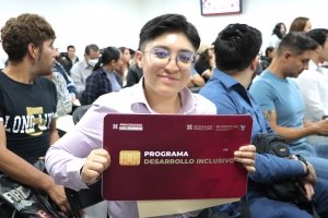 Culmin&oacute; entrega de tarjetas del programa Desarrollo Inclusivo
