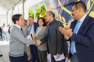 Natividad Castrejón inaugura infraestructura en la Secundaria General “Leona Vicario” de Pachuca