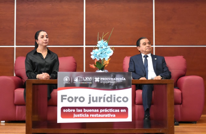 Congreso de Hidalgo impulsa modelo de justicia restaurativa centrado en las personas