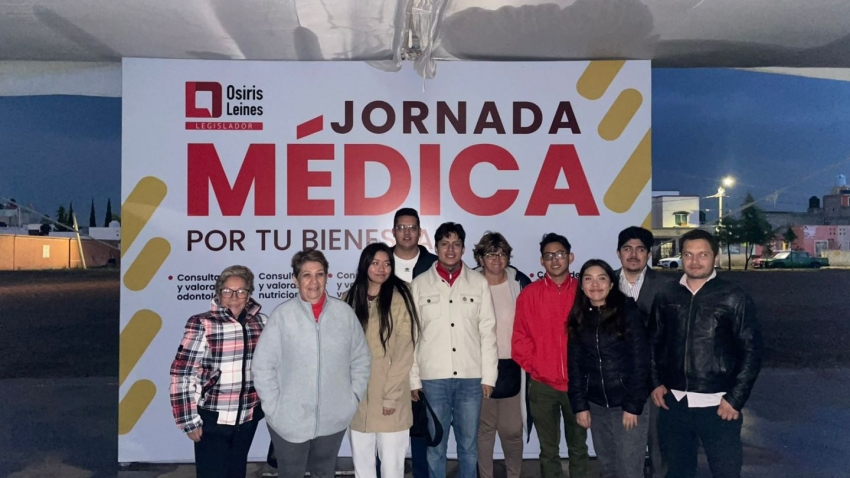 Osiris Leines impulsa Jornada del Trabajo con servicios gratuitos en el Fracc. San Fernando, Mineral de La Reforma