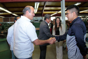Visitan autoridades educativas instalaciones del plantel Tizayuca de Conalep