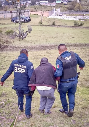 Reacci&oacute;n inmediata de elementos de la SSPH,&nbsp;logran la detenci&oacute;n de posible homicida