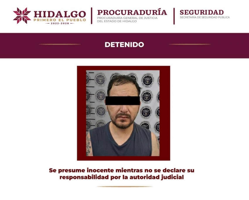 Gabinete de Seguridad detiene a generador de violencia en Tlaxcoapan
