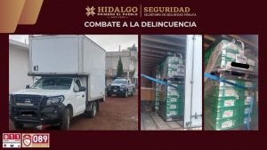 Respuesta inmediata de la SSPH frustra robo en la M&eacute;xico-Tuxpan; recupera unidad y carga