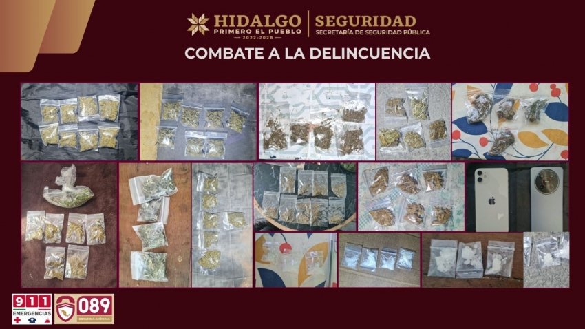 Desmantelan presunto punto de venta de narcóticos tras operativo