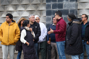 Jorge Reyes refuerza la atención directa en colonias de Pachuca