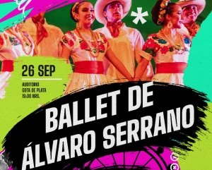 El Ballet Folkl&oacute;rico de &Aacute;lvaro Serrano abrir&aacute; actividades del Festival Cultural San Francisco de la feria
