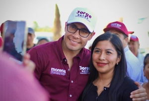 Hay que votar 5 de 5 a favor de Morena: Jorge Reyes