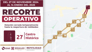 Estaci&oacute;n Centro Hist&oacute;rico permanecer&aacute; cerrada por preparativos y festividades decembrinas