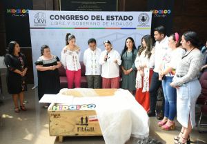 Congreso de Hidalgo exhibirá el tenango más grande del mundo