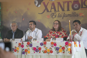 Presentan Secretaría de Cultura y gobierno de Huejutla actividades del Xantolo 2022
