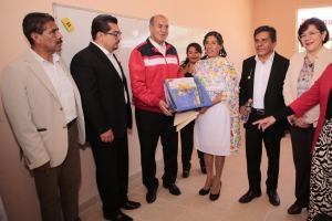 Inauguran dos nuevos espacios educativos en Escuela Primaria Siglo XXI de San Salvador