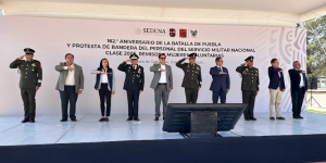 Ceremonia del 162 Aniversario de la Batalla de Puebla