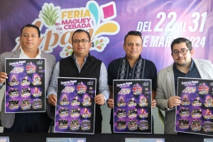 Alcald&iacute;a de Apan invita a su&nbsp;Feria del Maguey y la Cebada 2024