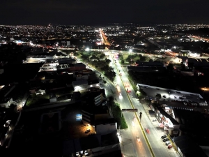Everardo M&aacute;rquez se suma a la modernizaci&oacute;n del alumbrado en las principales vialidades de Pachuca.