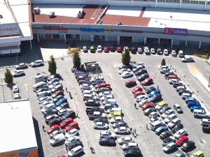 Implementan acciones de vigilancia a&eacute;rea y terrestre en plazas comerciales de Pachuca