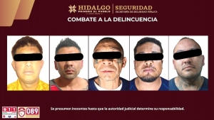 Asegura SSPH m&aacute;s de mil 800 dosis de droga tras cateo en Mineral de la Reforma