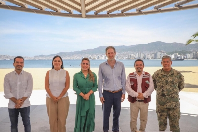 Secretaría de Bienestar y gobierno de Guerrero anuncian inicio del programa Juntos Pintamos Acapulco