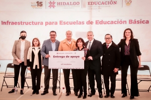 Anuncia SEPH obras para 14&nbsp;centros educativos en Pachuca