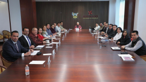 Reuni&oacute;n extraordinaria con integrantes de gabinete previo a las comparecencias
