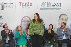 Presenta Tania Meza 63 iniciativas con enfoque social y ley de periodistas&nbsp;en&nbsp;camino