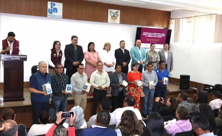 Fortalece IHE la divulgación científica en secundarias de Hidalgo