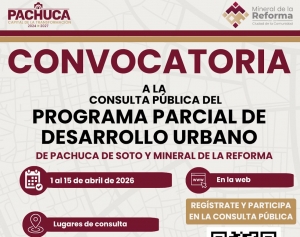 Consulta p&uacute;blica del Programa Parcial de Desarrollo Urbano
