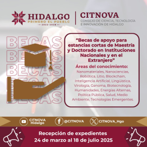 Destinan 35 millones de pesos para la profesionalizaci&oacute;n de estudiantes hidalguenses