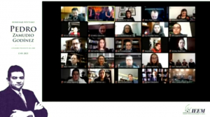 Autoridades electorales rinden Homenaje P&oacute;stumo al Consejero Presidente del IEEM, Pedro Zamudio God&iacute;nez