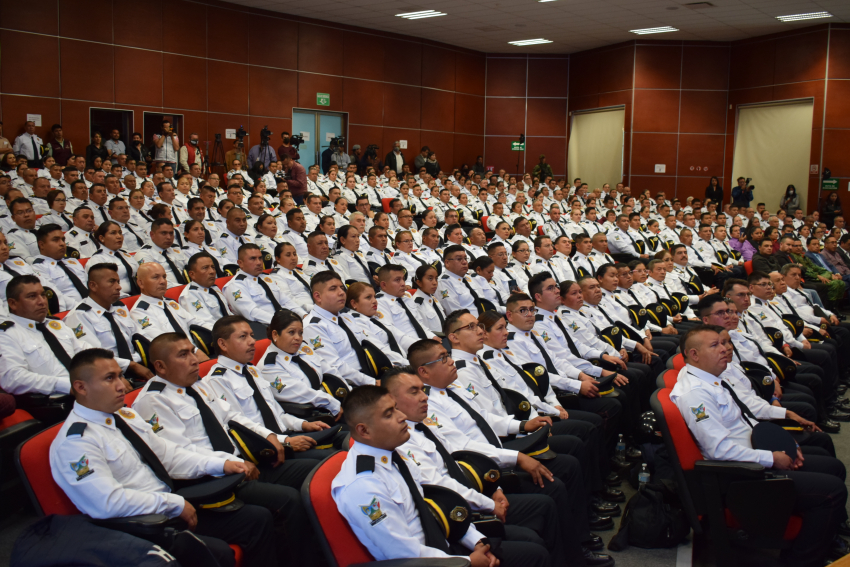 Todo listo para el 49 aniversario de la Policía Industrial Bancaria