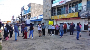 Enfrentamientos en MR por p&eacute;simo estado de calles