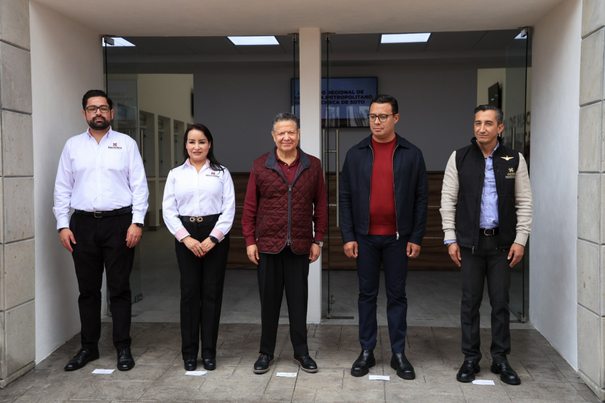 Supervisan instalaciones del nuevo Centro Regional de Hacienda Metropolitano
