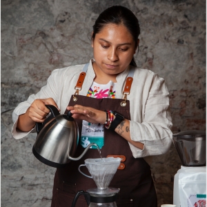 Barista promueve caf&eacute; hidalguense tras ganar premio