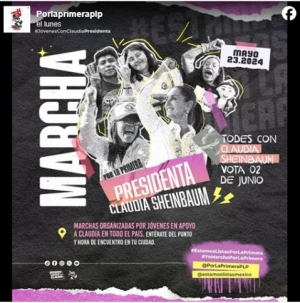 Convocan a marcha a favor de Claudia Sheinbaum en la CDMX y otras ciudades