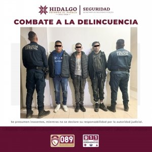 Detenci&oacute;n de banda de asaltantes&nbsp;en Tizayuca