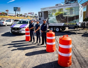Refuerzan seguridad y atenci&oacute;n en accesos a Pachuca