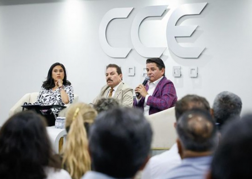 Los candidatos al Senado de Morena, MC y Verde acuden a reunión con CCEH; declinan invitación Viggiano y Damián Sosa