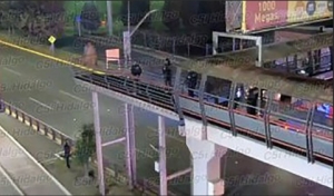 Policías estatales evitan un presunto intento de suicidio