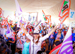 Tras debate Carolina Viggiano reanuda recorridos proselitistas