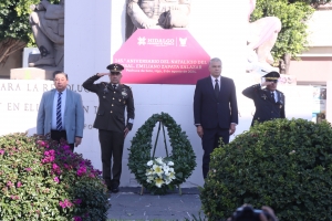 Encabeza Saderh acto c&iacute;vico por el 145.&deg; aniversario del natalicio de Emiliano Zapata