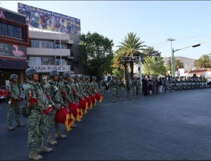 Guardia de honor para recordar al general Emiliano Zapata Salazar