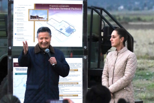 Avanza tren CDMX–Pachuca, proyecto impulsado por Menchaca