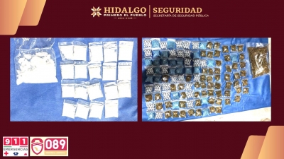 SSPH frena operaciones de punto de venta de narc&oacute;ticos en el Valle del Mezquital