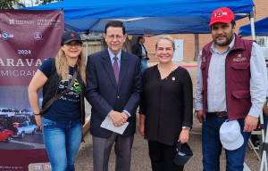 M&aacute;s de 200 hidalguenses regresan en caravana migrante&nbsp;