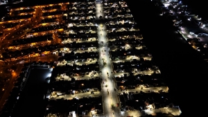 Pachuca interviene 27 privadas en San Carlos con rehabilitaci&oacute;n de alumbrado p&uacute;blico